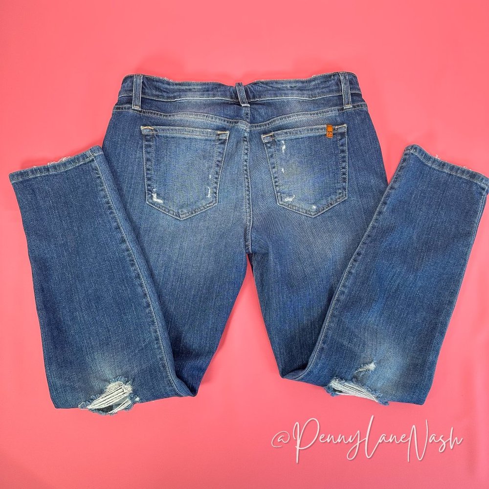 Joe's Jeans Distressed Skinny Ankle Jeans Size 30 - Picture 15 of 15